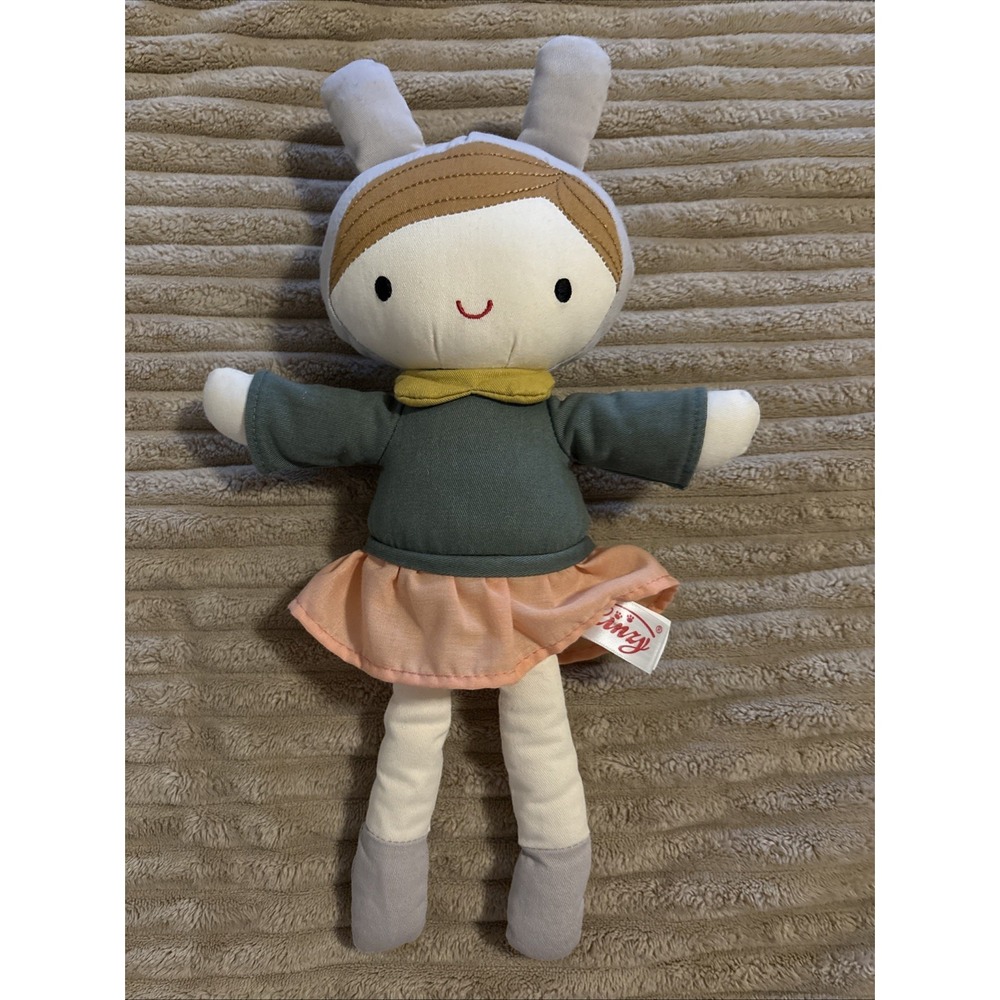 Linzy Toys 15" Willow Bunny Ears Soft Doll Plush Toy Girl